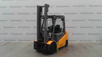Used Forklift Truck JUNGHEINRICH EFG 535k SP GE 120- 430 ZT ELEKTRO VIERRADFRONTSTAPLER (13005485)