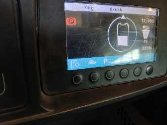 Used Forklift Truck JUNGHEINRICH EFG 540k MP ZVG+G+E 115-350 ZT ELEKTRO VIERRADFRONTSTAPLER (13072110)