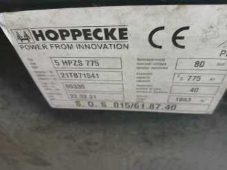 Used Forklift Truck JUNGHEINRICH EFG 540k MP ZVG+G+E 115-350 ZT ELEKTRO VIERRADFRONTSTAPLER (13072110)