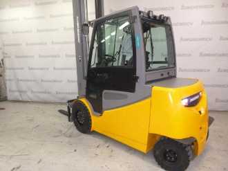 Used Forklift Truck JUNGHEINRICH EFG 540s SP G 120-650 ZT ELEKTRO VIERRADFRONTSTAPLER (13029045)