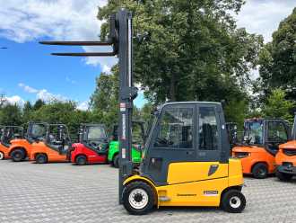 Used Forklift Truck JUNGHEINRICH EFG 550 ELEKTRO VIERRADFRONTSTAPLER (13055875)
