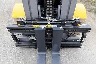 Used Forklift Truck JUNGHEINRICH EFG 550 ELEKTRO VIERRADFRONTSTAPLER (13071439)