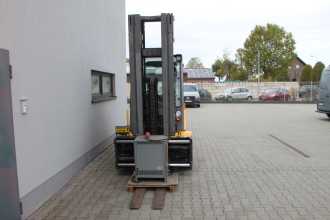 Used Forklift Truck JUNGHEINRICH EFG 550 G 115 650DZ ELEKTRO VIERRADFRONTSTAPLER (13074244)