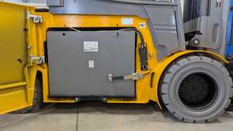 Used Forklift Truck JUNGHEINRICH EFG 550 GE120-550DZ ELEKTRO VIERRADFRONTSTAPLER (13063037)