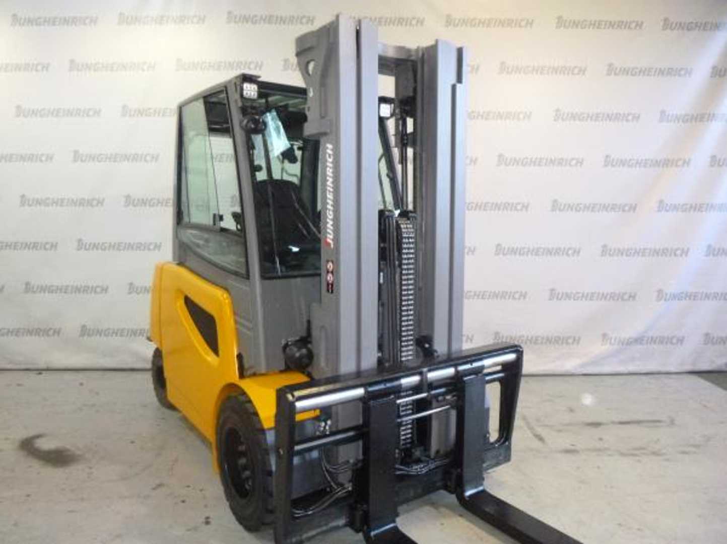 Used Forklift Truck JUNGHEINRICH EFG 550 SP ZVG 210-485 DZ ELEKTRO VIERRADFRONTSTAPLER (13063379)