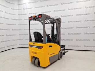 Used Forklift Truck JUNGHEINRICH EFG BA-113 ELEKTRO VIERRADFRONTSTAPLER (13021815)