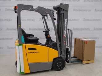 Used Forklift Truck JUNGHEINRICH EFG BA 113 SP GE 115-500 DZ ELEKTRO VIERRADFRONTSTAPLER (13076395)