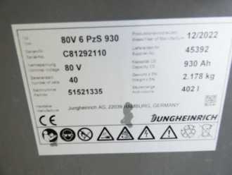 Used Forklift Truck JUNGHEINRICH EFG S 50 ELEKTRO VIERRADFRONTSTAPLER (13076024)
