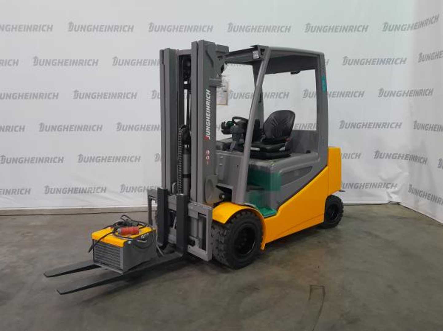 Used Forklift Truck JUNGHEINRICH EFG S30 GE 115-470 DZ ELEKTRO VIERRADFRONTSTAPLER (12984276)