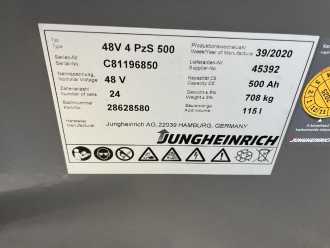 Used Forklift Truck JUNGHEINRICH EFG213 ELEKTRO DREIRADFRONTSTAPLER (13045039)