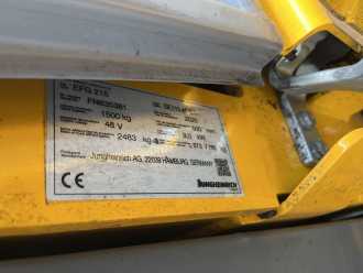 Used Forklift Truck JUNGHEINRICH EFG215 ELEKTRO DREIRADFRONTSTAPLER (13031872)