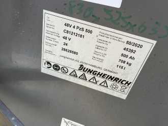 Used Forklift Truck JUNGHEINRICH EFG215 ELEKTRO DREIRADFRONTSTAPLER (13031872)