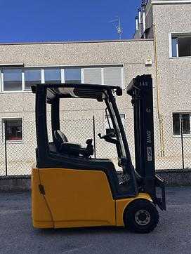 Used Forklift Truck JUNGHEINRICH EFG216K ELEKTRO VIERRADFRONTSTAPLER (13050258)
