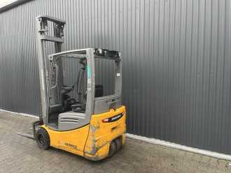 Used Forklift Truck JUNGHEINRICH EFG216k ELEKTRO DREIRADFRONTSTAPLER (13025356)