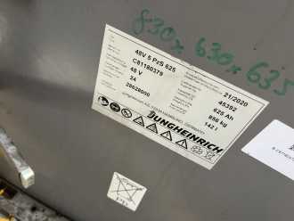 Used Forklift Truck JUNGHEINRICH EFG216k ELEKTRO DREIRADFRONTSTAPLER (13025356)