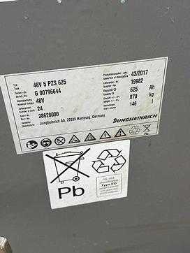 Used Forklift Truck JUNGHEINRICH EFG216k ELEKTRO DREIRADFRONTSTAPLER (13072095)