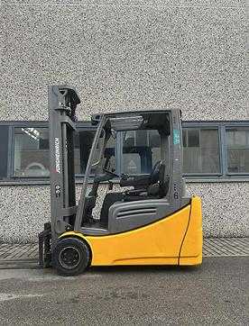 Used Forklift Truck JUNGHEINRICH EFG218 ELEKTRO DREIRADFRONTSTAPLER (13029347)