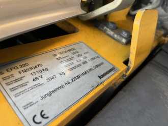 Used Forklift Truck JUNGHEINRICH EFG220 ELEKTRO DREIRADFRONTSTAPLER (13042973)