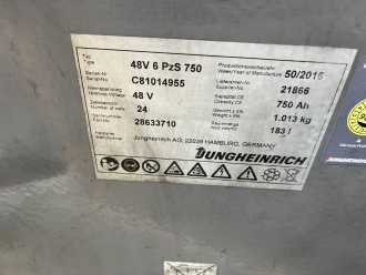 Used Forklift Truck JUNGHEINRICH EFG220 ELEKTRO DREIRADFRONTSTAPLER (13042973)