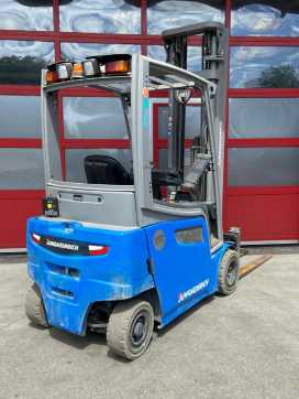 Used Forklift Truck JUNGHEINRICH EFG318k ELEKTRO VIERRADFRONTSTAPLER (13064496)