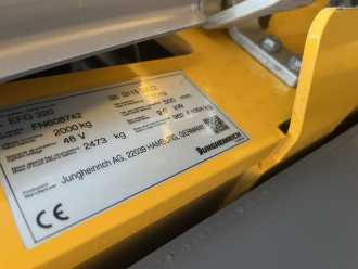 Used Forklift Truck JUNGHEINRICH EFG320 ELEKTRO VIERRADFRONTSTAPLER (13025354)