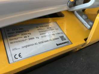 Used Forklift Truck JUNGHEINRICH EFG320 ELEKTRO VIERRADFRONTSTAPLER (13045033)