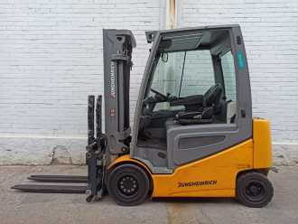 Used Forklift Truck JUNGHEINRICH EFG430 ELEKTRO VIERRADFRONTSTAPLER (13060070)