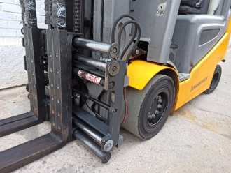 Used Forklift Truck JUNGHEINRICH EFG430 ELEKTRO VIERRADFRONTSTAPLER (13060070)