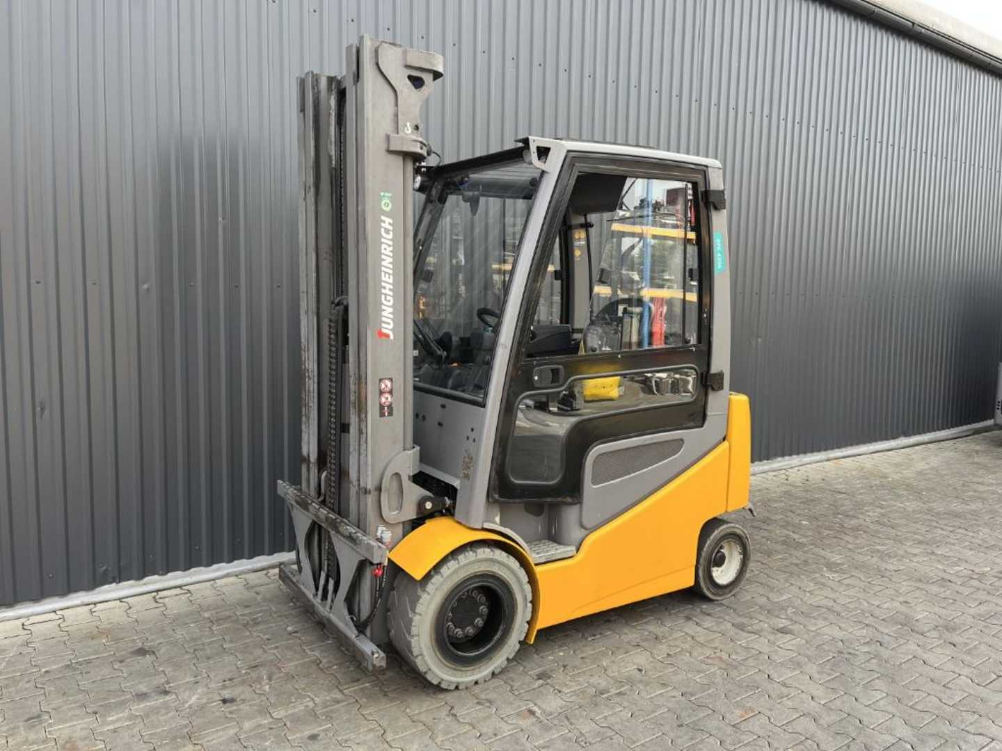 Used Forklift Truck JUNGHEINRICH EFG430k ELEKTRO VIERRADFRONTSTAPLER (13065771)