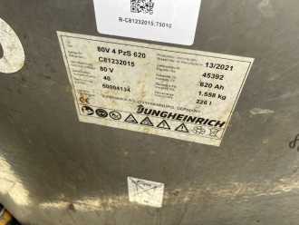 Used Forklift Truck JUNGHEINRICH EFG430k ELEKTRO VIERRADFRONTSTAPLER (13071265)