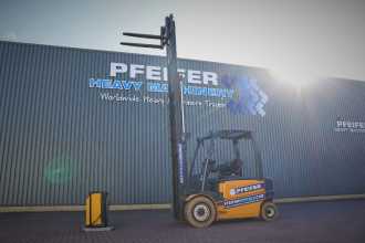Used Forklift Truck JUNGHEINRICH EFG535 ELEKTRO VIERRADFRONTSTAPLER (12989392)