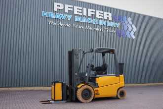 Used Forklift Truck JUNGHEINRICH EFG535 ELEKTRO VIERRADFRONTSTAPLER (12989393)