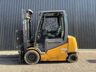 Used Forklift Truck JUNGHEINRICH EFG535 ELEKTRO VIERRADFRONTSTAPLER (13028714)