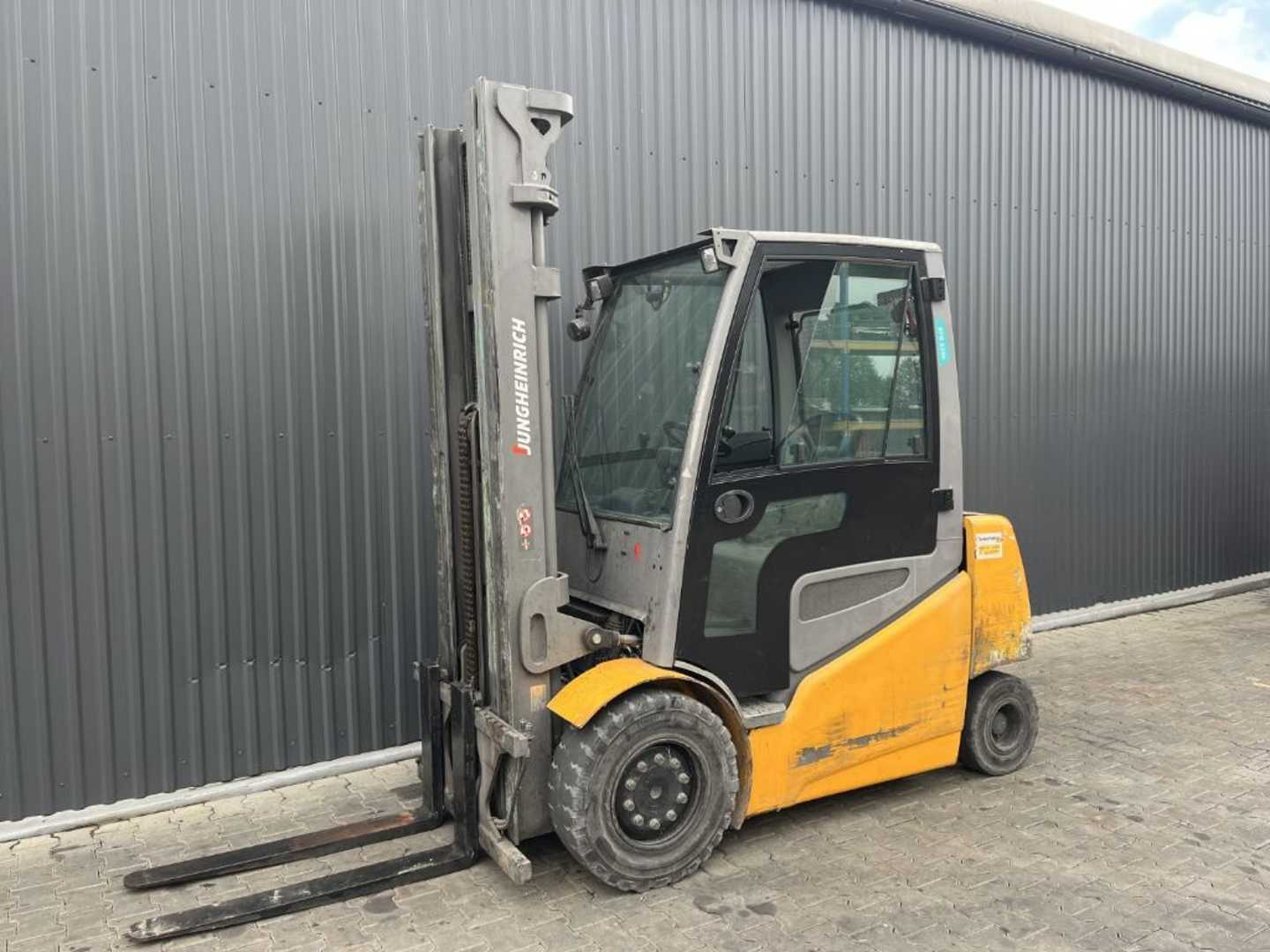 Used Forklift Truck JUNGHEINRICH EFG535k ELEKTRO VIERRADFRONTSTAPLER (13044994)