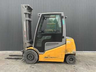 Used Forklift Truck JUNGHEINRICH EFG535k ELEKTRO VIERRADFRONTSTAPLER (13044994)