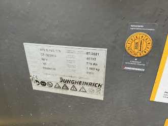 Used Forklift Truck JUNGHEINRICH EFG535k ELEKTRO VIERRADFRONTSTAPLER (13044994)