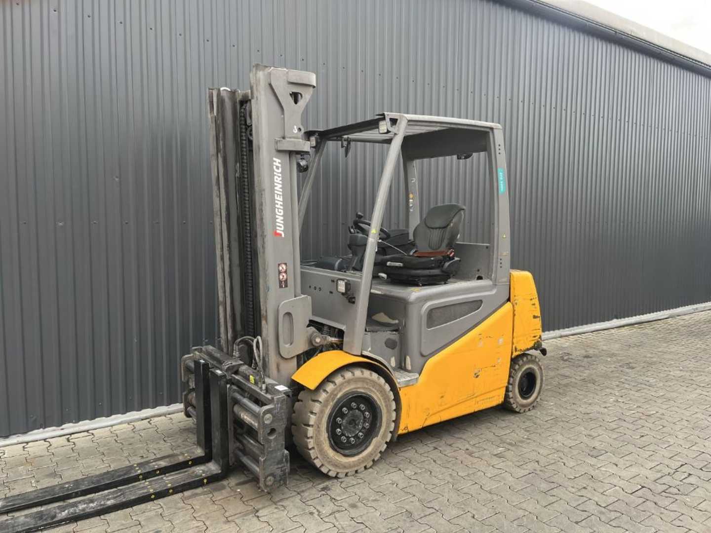 Used Forklift Truck JUNGHEINRICH EFG540k ELEKTRO VIERRADFRONTSTAPLER (13073618)