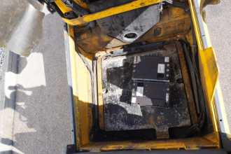 Used Forklift Truck JUNGHEINRICH EFG550 ELEKTRO VIERRADFRONTSTAPLER (13071111)