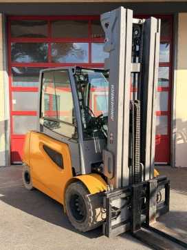 Used Forklift Truck JUNGHEINRICH EFG550s ELEKTRO VIERRADFRONTSTAPLER (13066509)