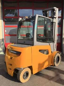 Used Forklift Truck JUNGHEINRICH EFG550s ELEKTRO VIERRADFRONTSTAPLER (13066509)