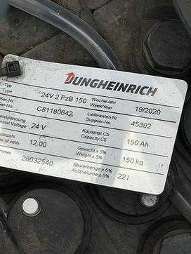 Used Forklift Truck JUNGHEINRICH EJC 112 ELEKTRO HOCHHUBWAGENDEICHSEL (13065248)