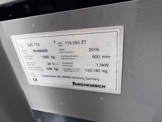 Used Forklift Truck JUNGHEINRICH EJC 112 Baujahr 2016 HH 2,5M /4319 Std./ Akku 2021 ELEKTRO HOCHHUBWAGENDEICHSEL (13074909)