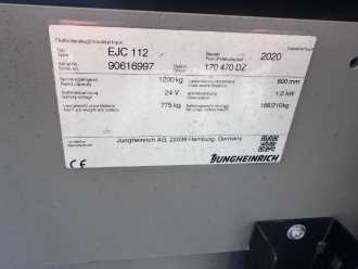 Used Forklift Truck JUNGHEINRICH EJC 112 Baujahr 2020 / Triplex 4,7M/ NEUWERTIG ELEKTRO HOCHHUBWAGENDEICHSEL (13069840)