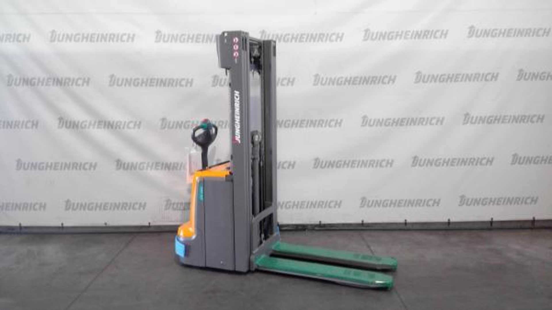 Used Forklift Truck JUNGHEINRICH EJC 112z 115 470 DZ ELEKTRO HOCHHUBWAGENDEICHSEL (13015108)