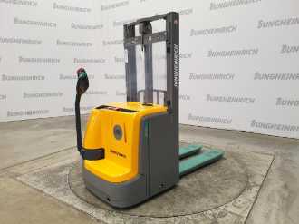 Used Forklift Truck JUNGHEINRICH EJC 112z Li 115-270 ZT ELEKTRO HOCHHUBWAGENDEICHSEL (12984697) backdrop