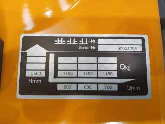 Used Forklift Truck JUNGHEINRICH EJC 214 115 250 ZT ELEKTRO HOCHHUBWAGENDEICHSEL (13052752)