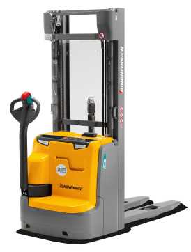 Used Forklift Truck JUNGHEINRICH EJC 214 115-57-535 DZ Li-ion ELEKTRO HOCHHUBWAGENDEICHSEL (13073134) backdrop