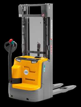 Used Forklift Truck JUNGHEINRICH EJC 216 115 420 DZ ELEKTRO HOCHHUBWAGENDEICHSEL (13026969) backdrop