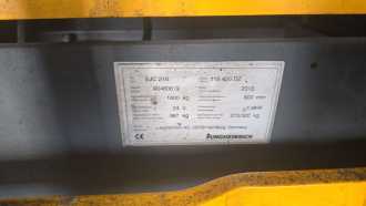 Used Forklift Truck JUNGHEINRICH EJC 216 ELEKTRO HOCHHUBWAGENDEICHSEL (13065169)