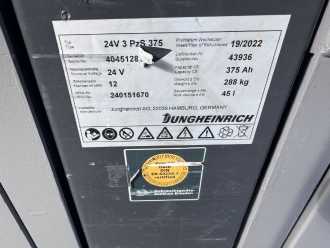 Used Forklift Truck JUNGHEINRICH EJC 220z Baujahr 2017 / Triplex 4,2M / TOP ZUSTAND ELEKTRO HOCHHUBWAGENDEICHSEL (13074926)